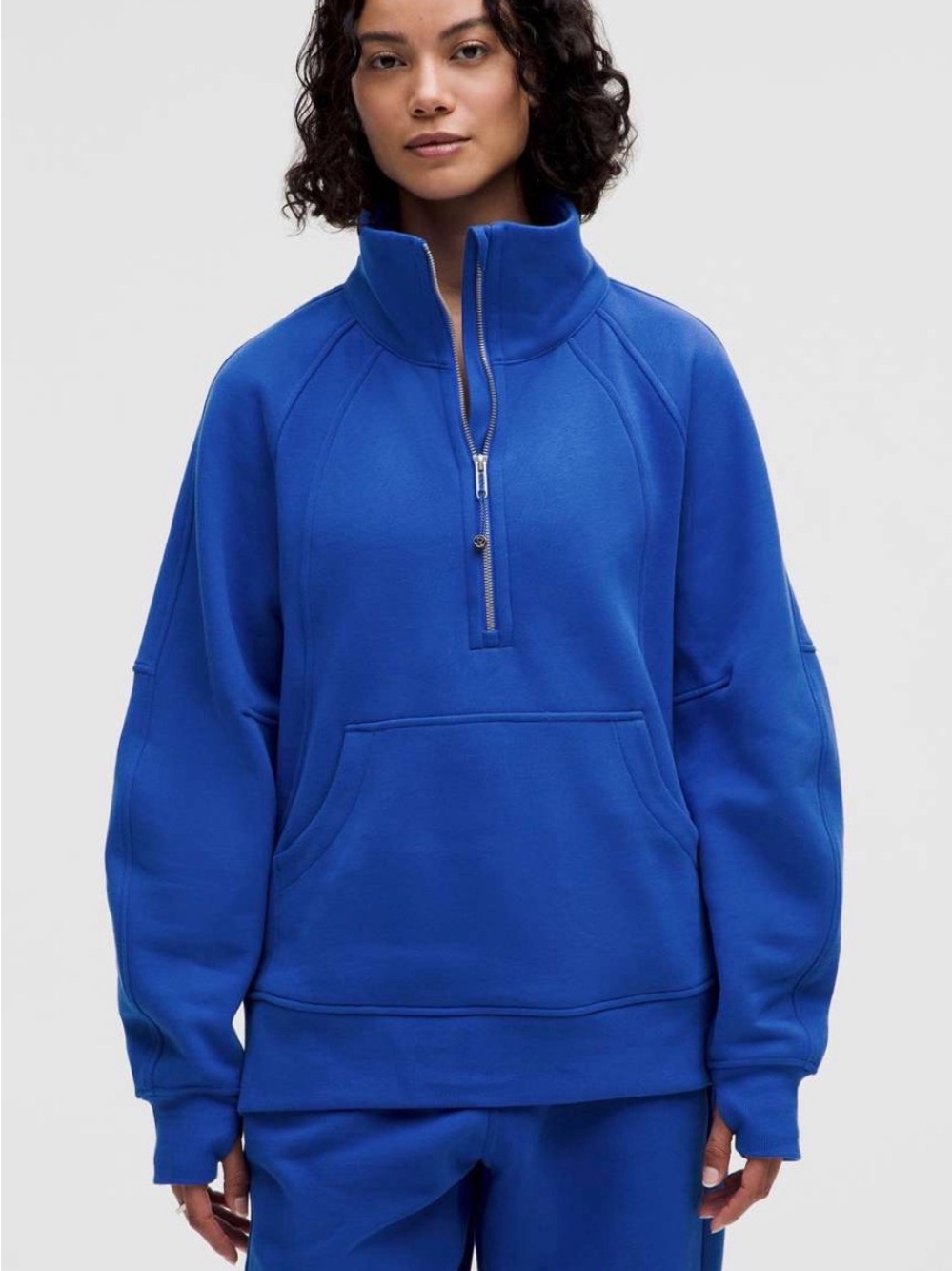 Lululemon funnel neck scuba